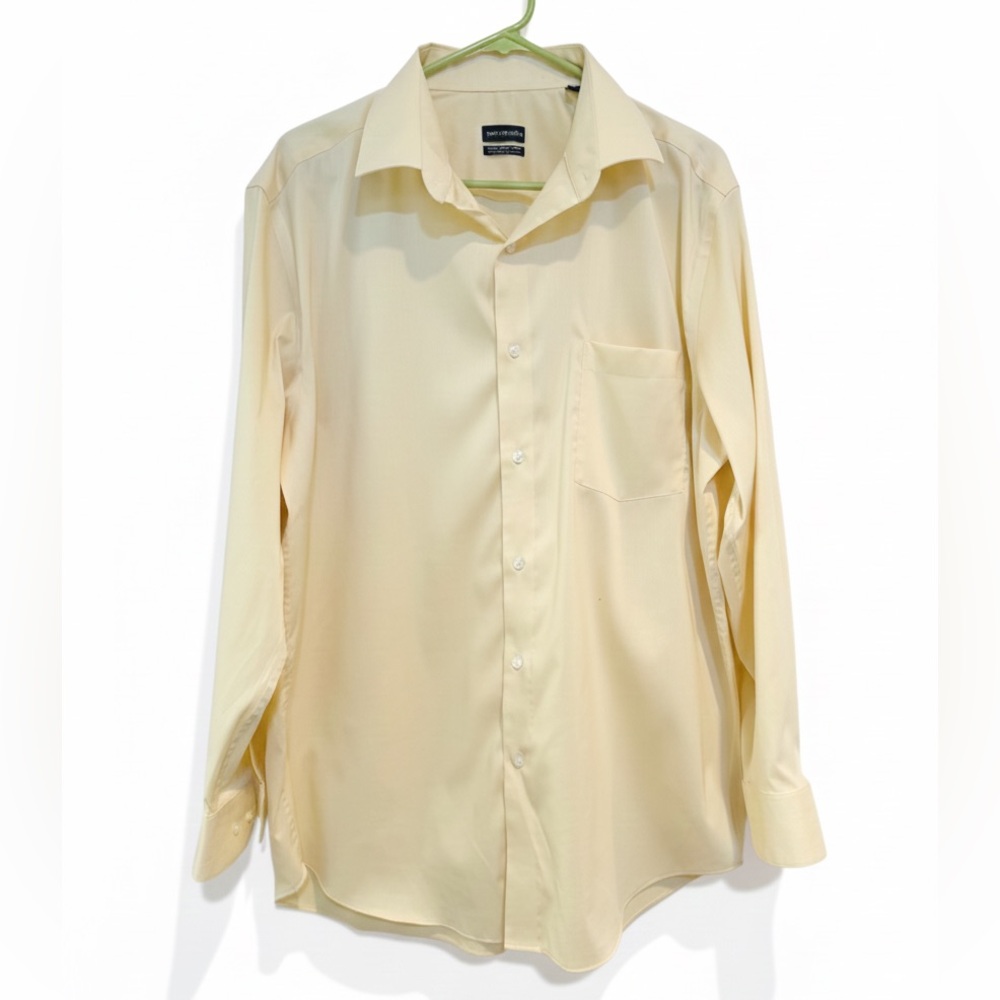 Van Heusen Light Yellow Dress Shirt